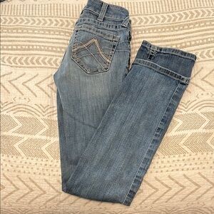 Ariat Mid Rise Straight Leg Jean